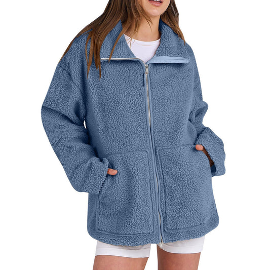 Sherpa Fleece Zip Jacket