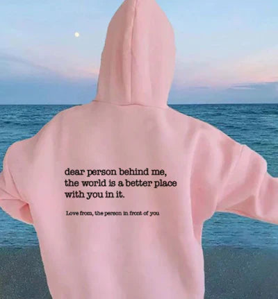 Inspirational Quote Hoodie
