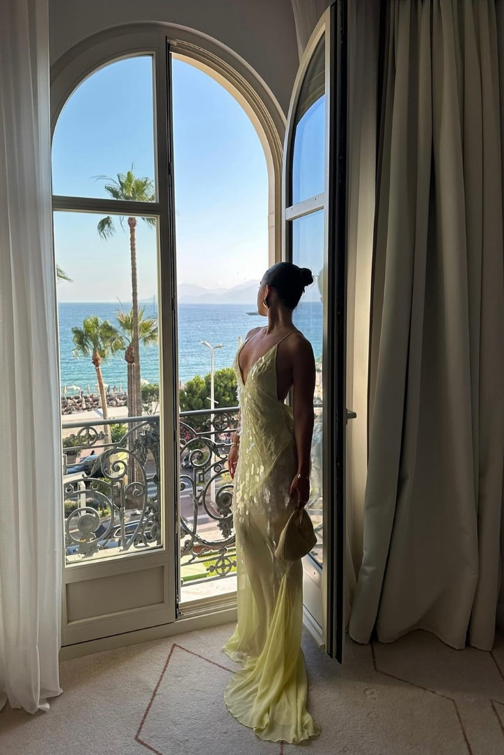 Sequin Slip Maxi Dress Gown