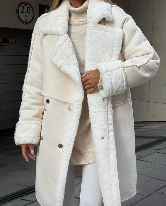 Teddy Wool Coat for Women