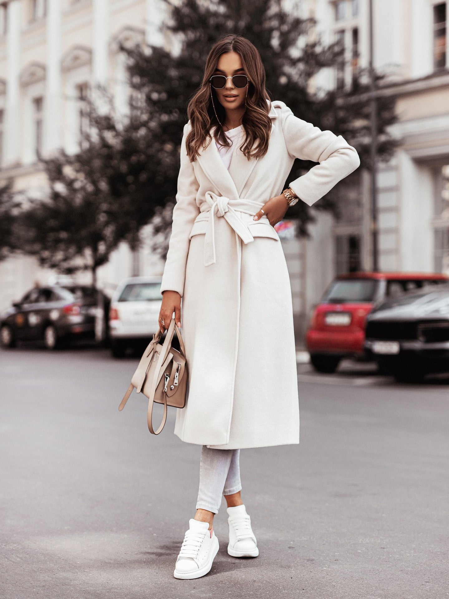 Wool Longline Tailored Overcoat