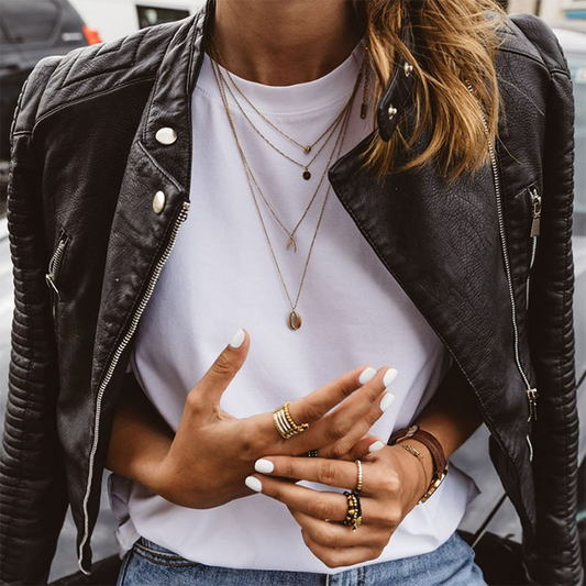 Moto-Inspired Leather Jacket