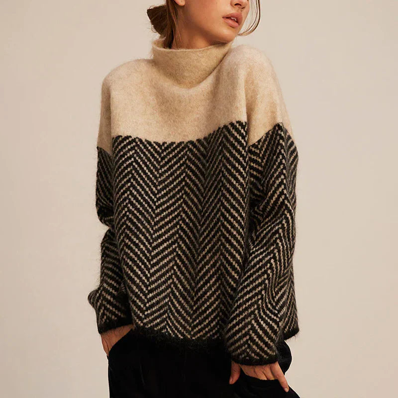 Cashmere Patterned Women Sweater