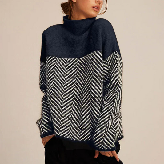 Cashmere Patterned Women Sweater