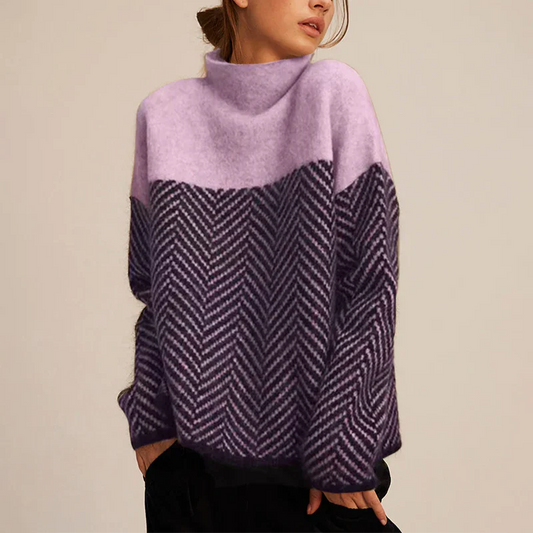 Cashmere Patterned Women Sweater