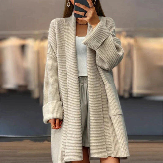 Oversized Knit Cardigan for Women