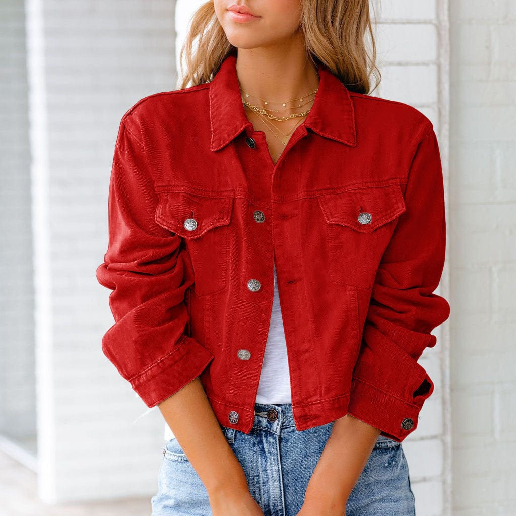 Cropped Denim Jacket