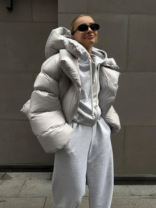 Women’s Oversized Puffer Winter Jacket