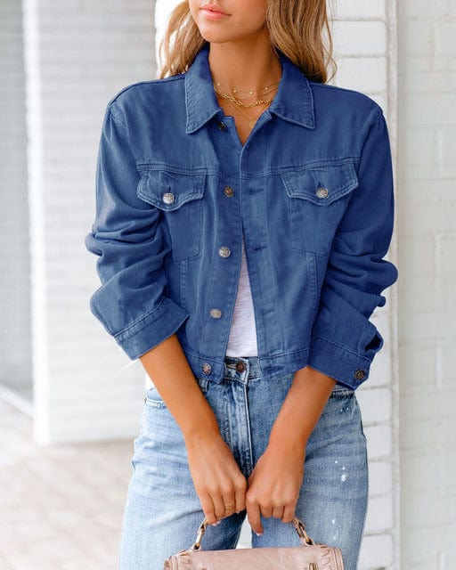 Cropped Denim Jacket