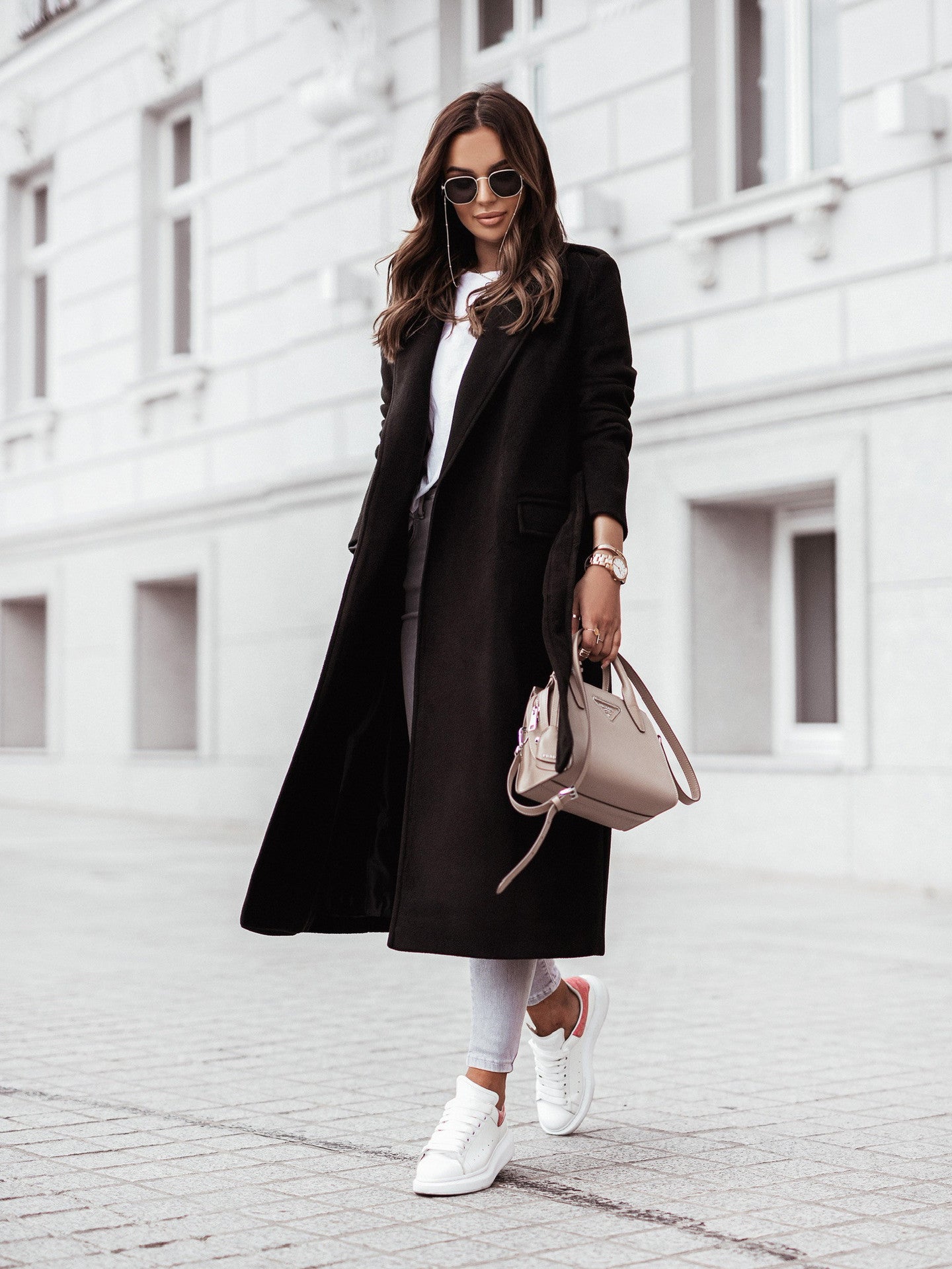 Wool Longline Tailored Overcoat