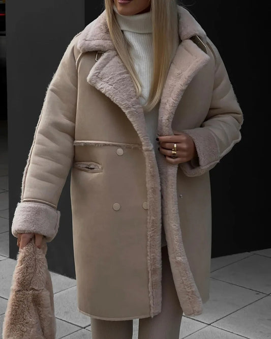 Teddy Wool Coat for Women