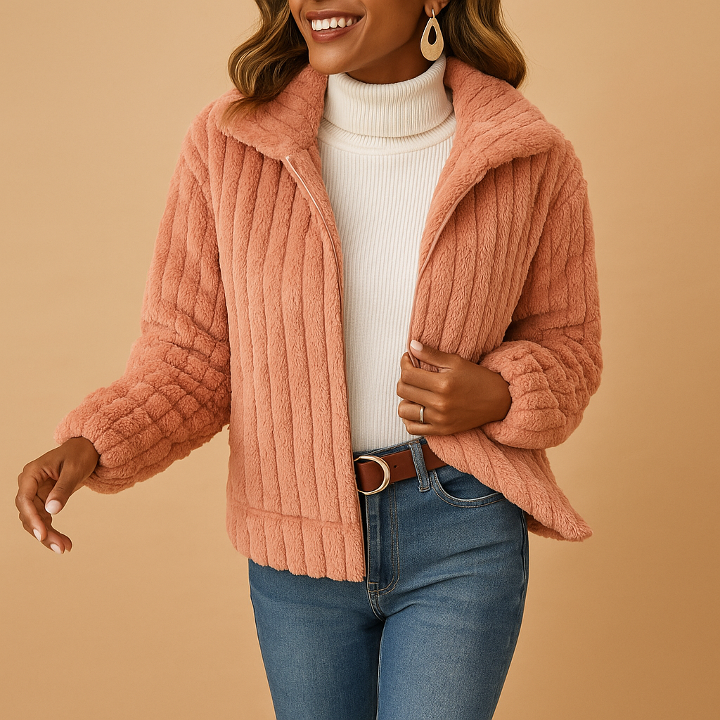 Teddy Wool Jacket for Women