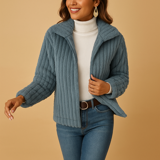 Teddy Wool Jacket for Women