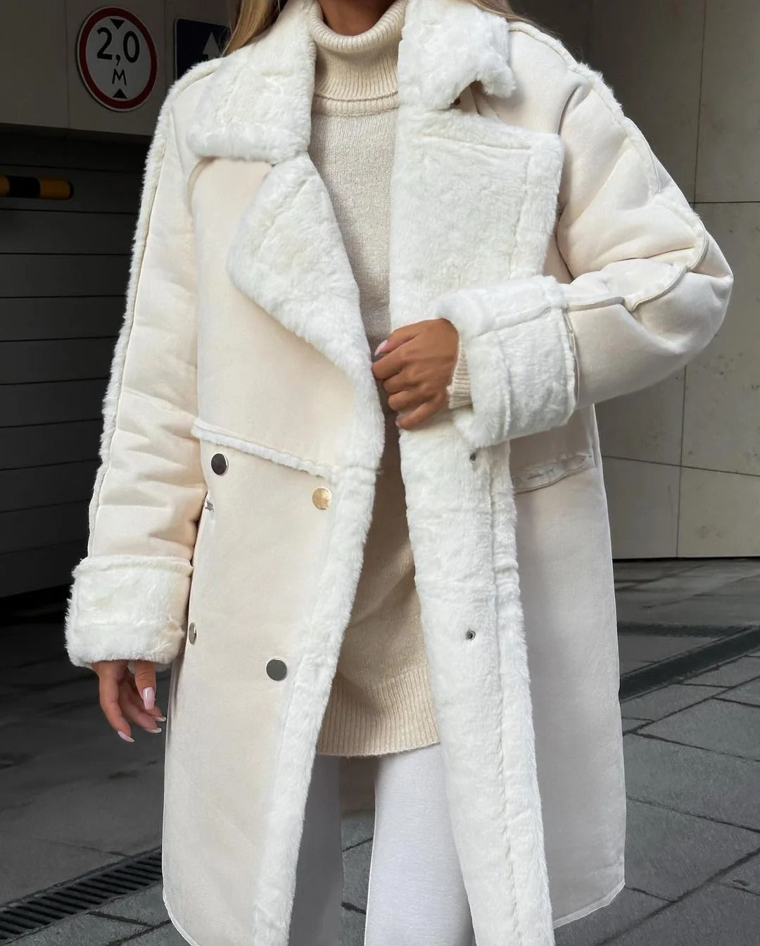 Teddy Wool Coat for Women