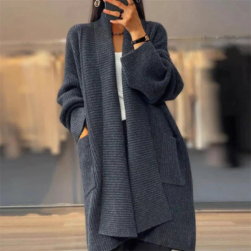 Oversized Knit Cardigan for Women