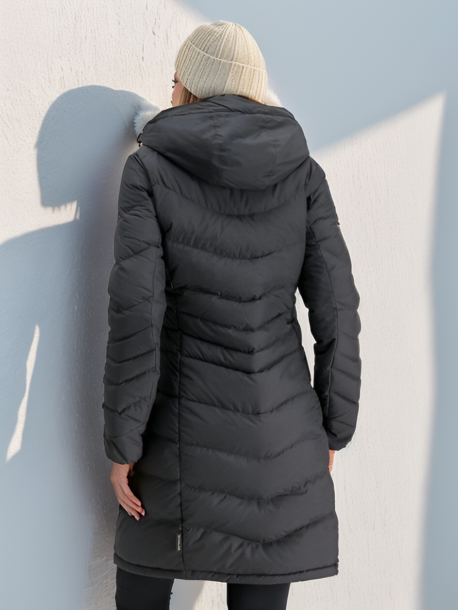 Longline Hooded Puffer Jacket