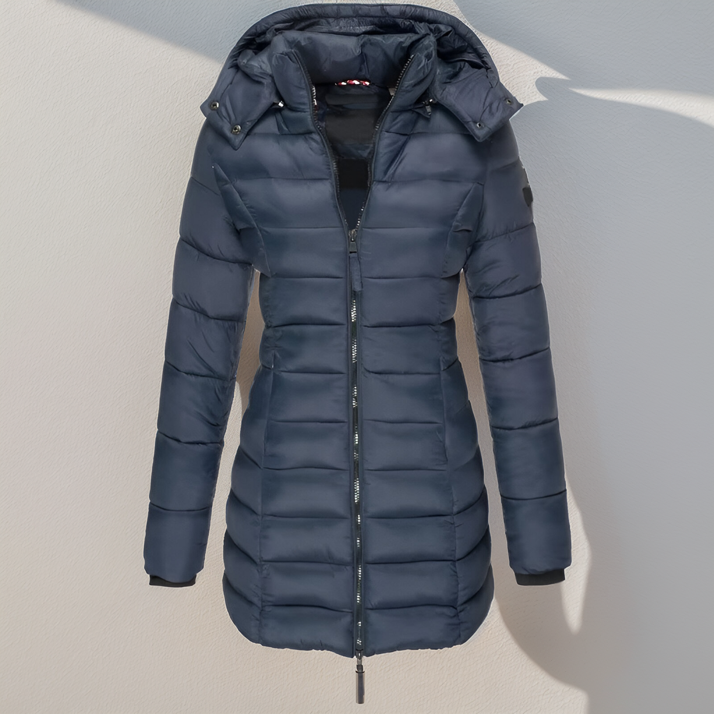 Longline Hooded Puffer Jacket