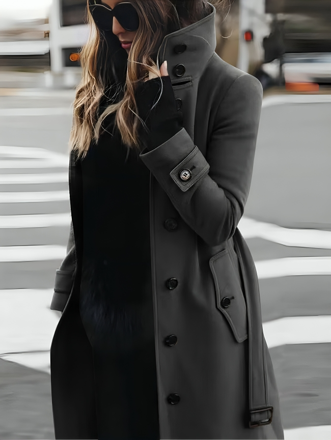 Long Trench Coat for Women
