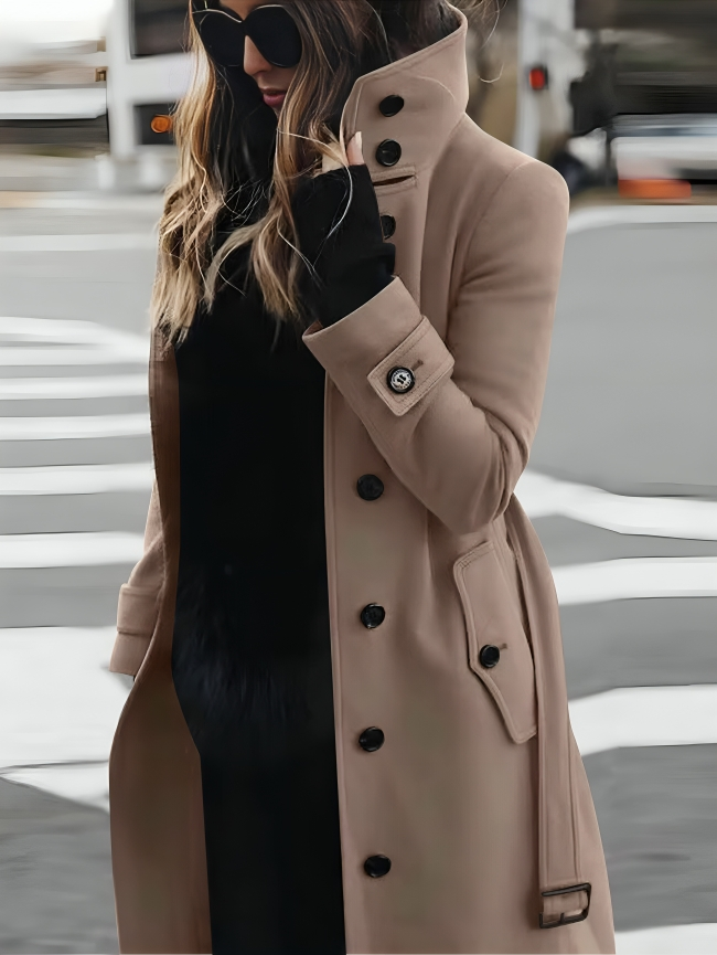 Long Trench Coat for Women