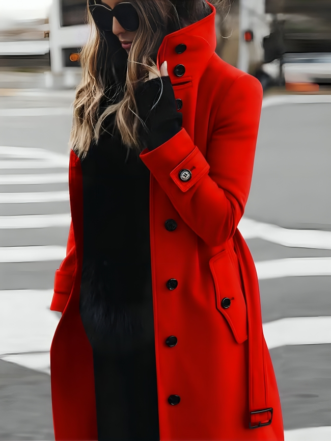Long Trench Coat for Women