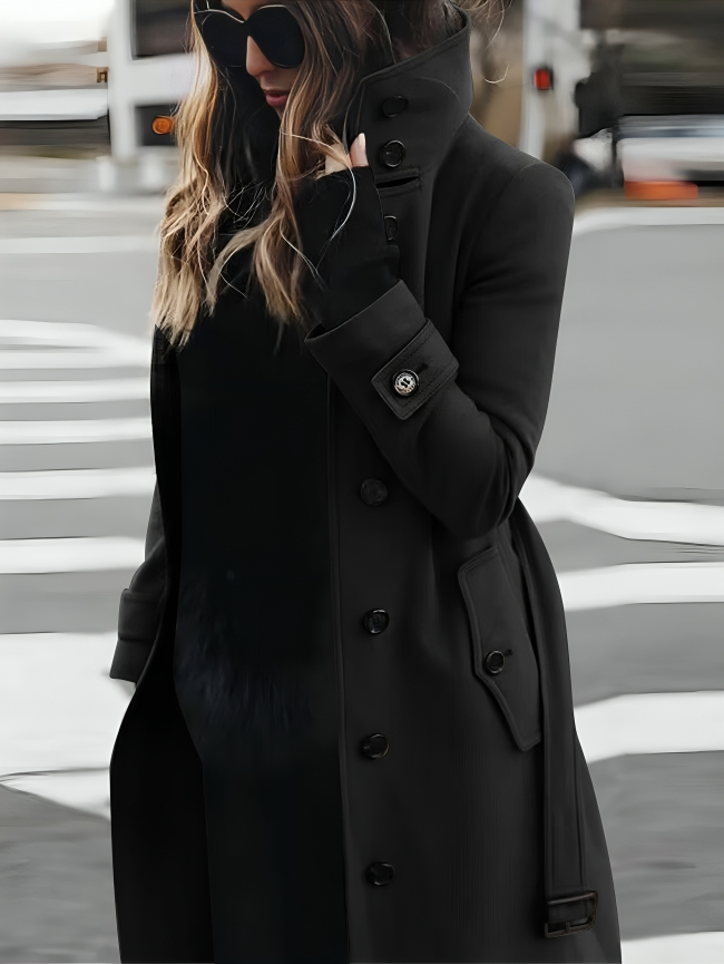 Long Trench Coat for Women
